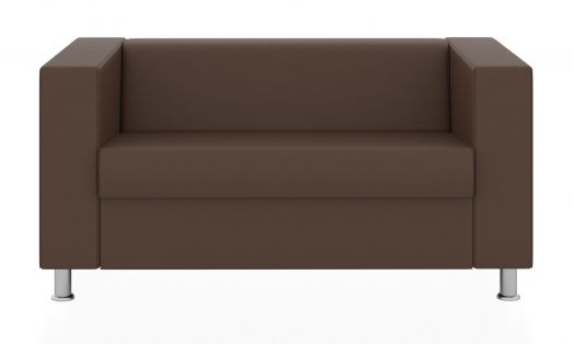 Двухместный диван Аполло (Цвет обивки коричневый)
