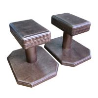 Стоялки для тренировок - упоры напольные деревянные