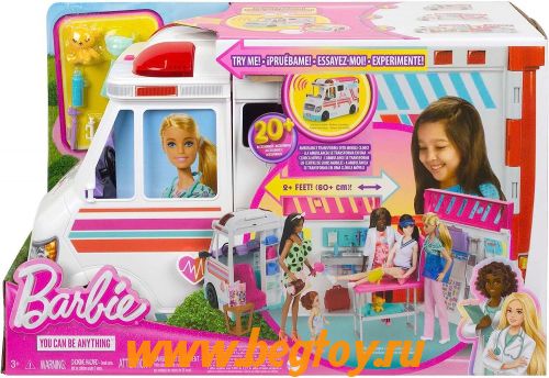 Набор Barbie HKT79 Скорая помощь