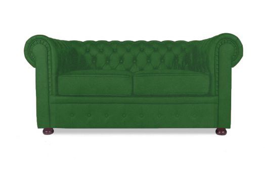 Двухместный диван Честертон (Цвет обивки зелёный)