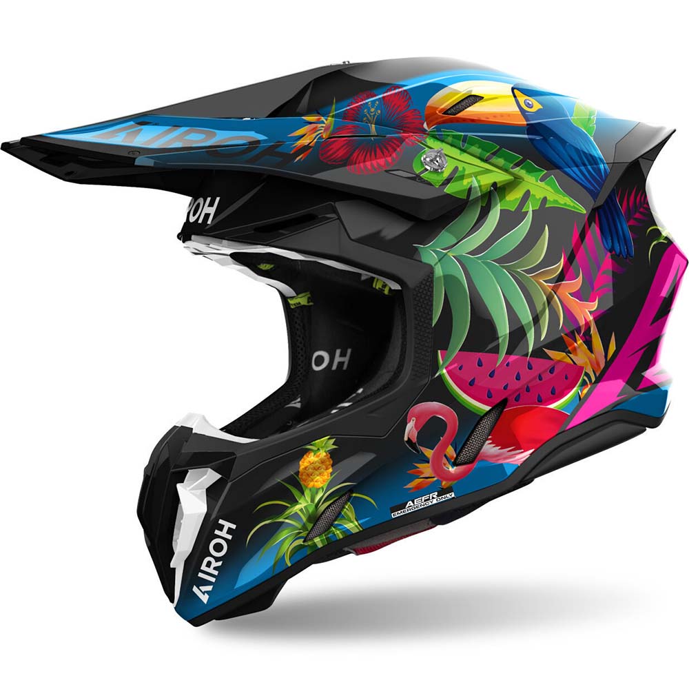 Airoh Twist 3.0 Amazonia Gloss шлем внедорожный