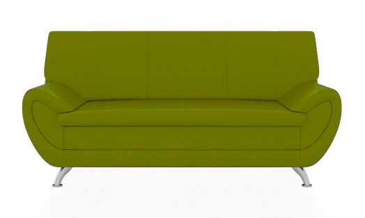 Трёхместный диван Орион (Цвет обивки жёлтый/оливково-жёлтый)