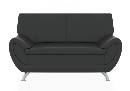 Двухместный диван Орион (Цвет обивки чёрный)
