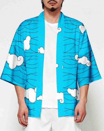 Кимоно-рубашка Облака