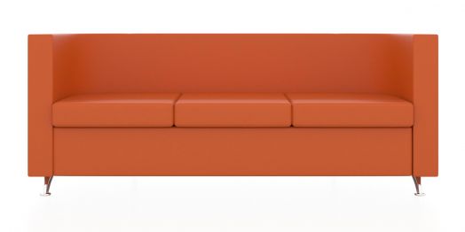 Трёхместный диван Эрго (Цвет обивки оранжевый)