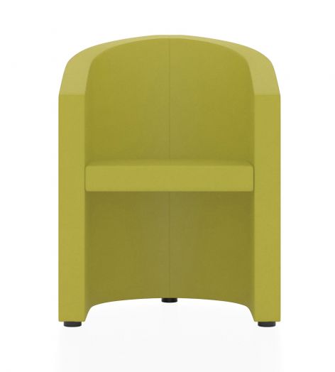 Кресло мобильное / стационарное Форум (Цвет обивки жёлтый/оливково-жёлтый)