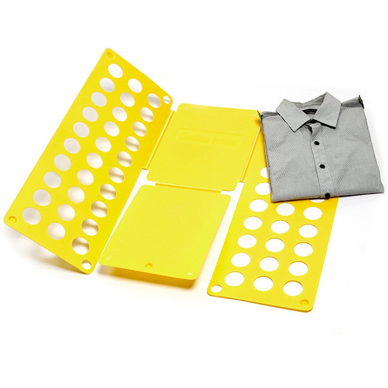 Рамка Для Складывания Взрослой Одежды Clothes Folder, Цвет Желтый