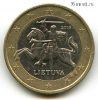 Литва 1 евро 2015
