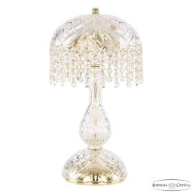 Лампа Настольная Хрустальная BOHEMIA IVELE CRYSTAL 14781L1/22 G R Золото, Стекло / Богемия Ивеле Кисталл