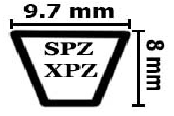 Ремень узкоклиновой SPZ-2500 Lp