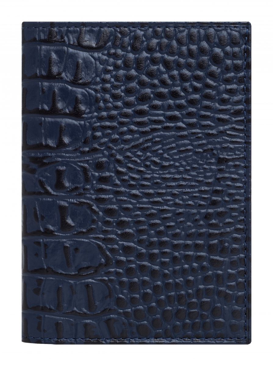 Обложка для паспорта 0-265 FM кроко океан