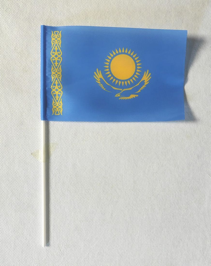 Флажок Казахстан 14х20см.