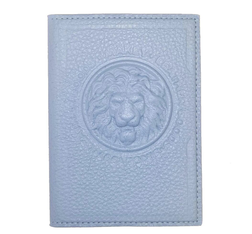 Макей Обложка на паспорт «Royal». Цвет голубой