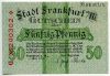 Германия. Нотгельд г. Франкфурт-на-Майне 50 пфеннигов 1917