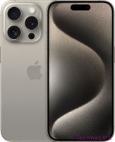 Смартфон Apple iPhone 15 Pro 1 ТБ, Dual: nano SIM + eSIM, Натуральный Титан