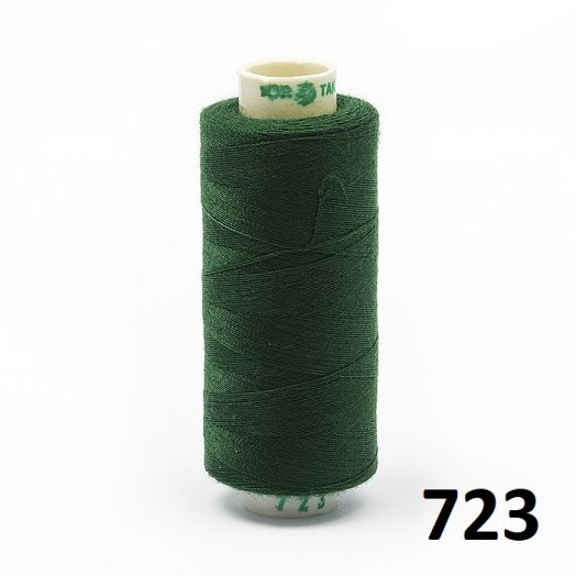 Швейная нить универсальная DOR TAK 366 метров Разные ЗЕЛЕНЫЕ оттенки 40/2.DORTAK. зеленые