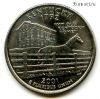 США 25 центов 2001 D Кентукки