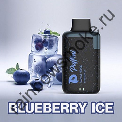 Электронная сигарета Puffmi DuMesh 10000 - Blueberry Ice (Черника Лед)