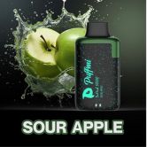 Электронная сигарета Puffmi DuMesh 10000 - Sour Apple (Кислое Яблоко)