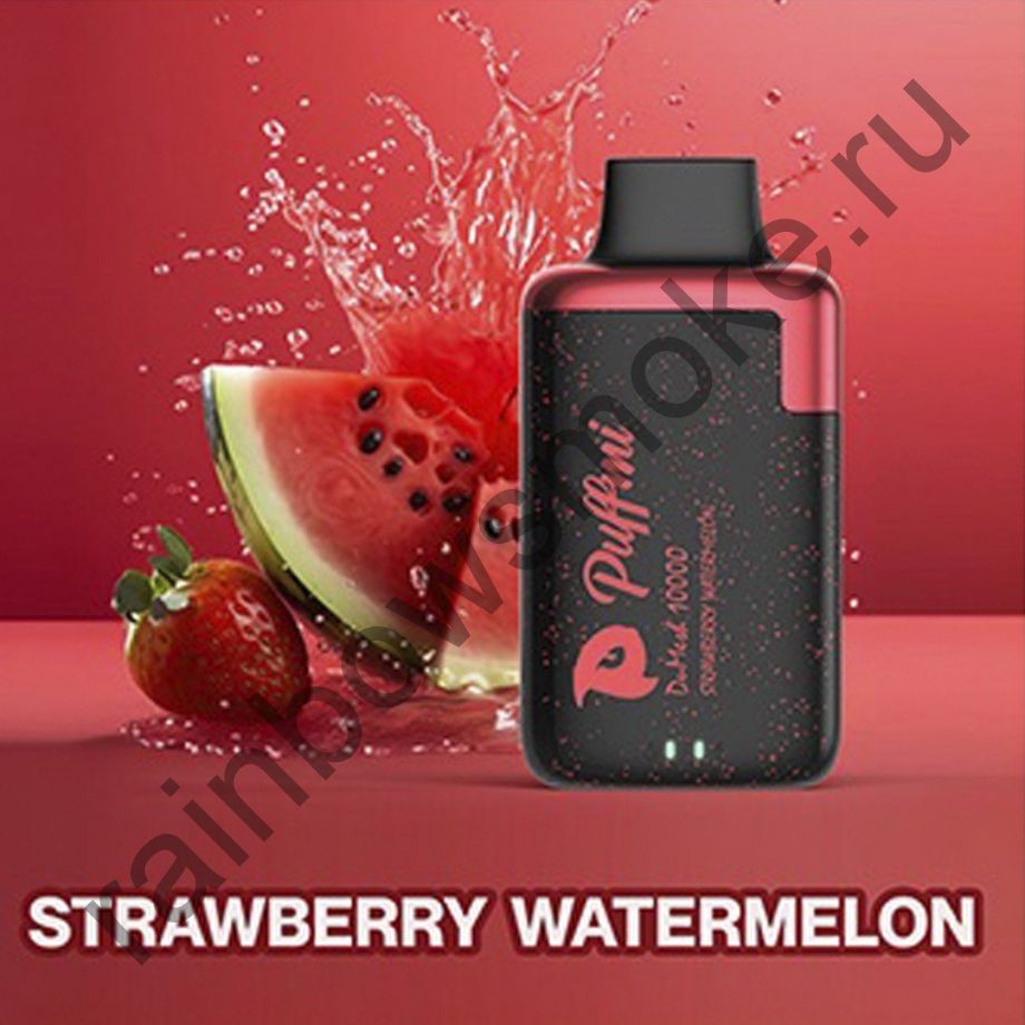 Электронная сигарета Puffmi DuMesh 10000 - Strawberry Watermelon (Клубника Арбуз)