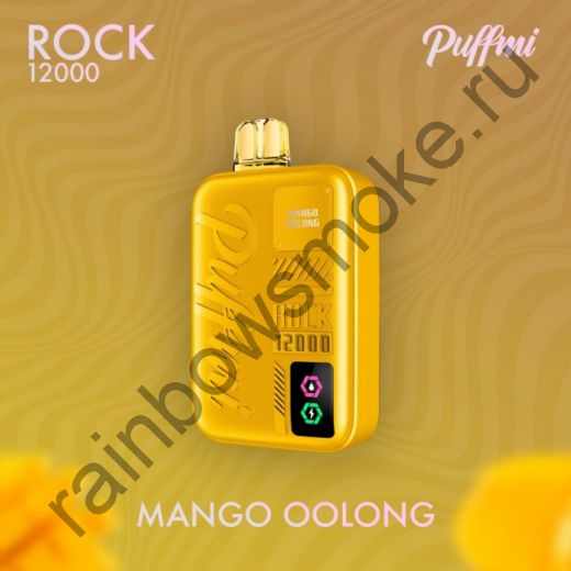 Электронная сигарета Puffmi Rock 12000 - Mango Oolong (Манго Улун)