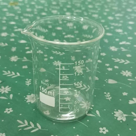 Уценка Стакан лабораторный низкий 5drops Н-1-150, 150 мл, стекло Boro 3.3, градуированный