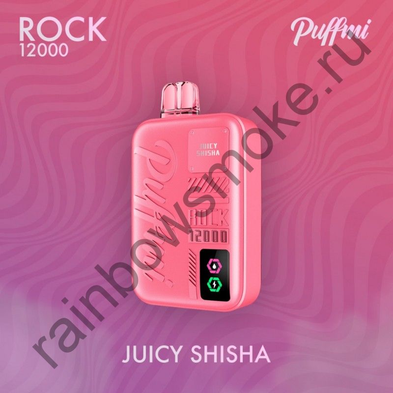 Электронная сигарета Puffmi Rock 12000 - Juice Shisha (Сочный Кальян)