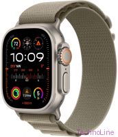 Apple Watch Ultra 2 49 мм Titanium Case GPS + Cellular, Olive Alpine Loop (L)