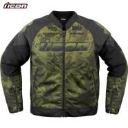 Куртка Icon Overlord3 Magnacross, Зелено-черная