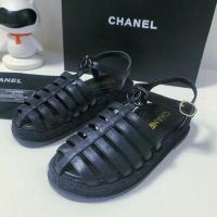 Босоножки CHANEL PREMIUM черные