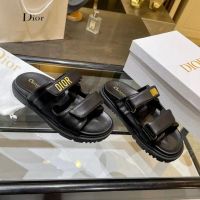 Шлепанцы DIOR черные