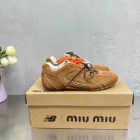 Кроссовки NEW BALANCE 530 х MIU MIU PREMIUM коричневые