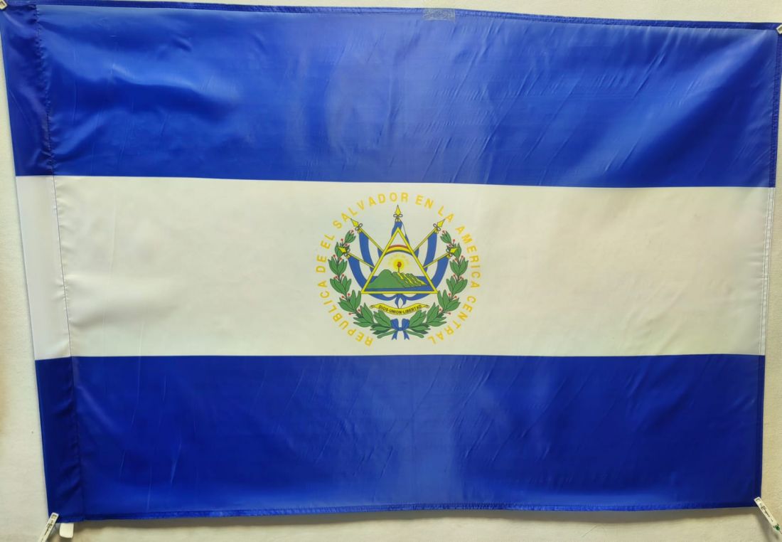 Флаг Сальвадора 135х90см.