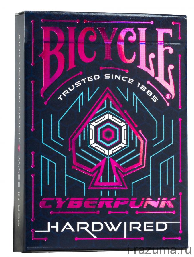 Карты для покера Bicycle Cyberpunk  Hardwired