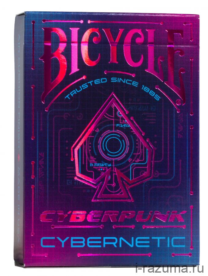 Карты для покера Bicycle Cyberpunk Cybernetic