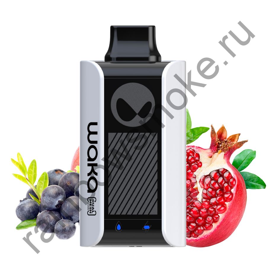 Электронная сигарета WAKA soPro PA10000 - Blueberry Pomegranate (Черника Гранат)