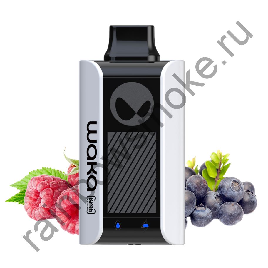 Электронная сигарета WAKA soPro PA10000 - Blueberry Raspberry (Черника Малина)