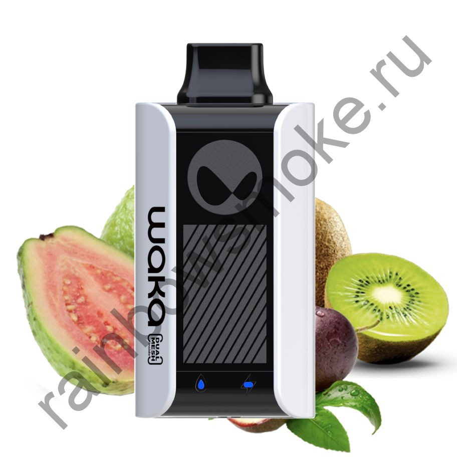 Электронная сигарета WAKA soPro PA10000 - Kiwi Passion Fruit Guava (Киви Маракуйя Гуава)
