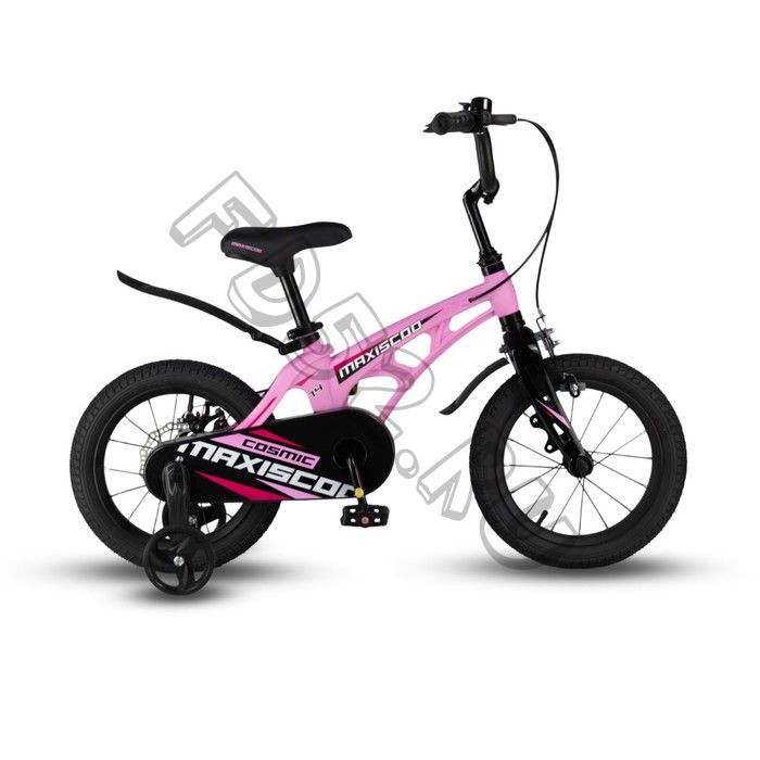Велосипед 14'' Maxiscoo COSMIC Стандарт Плюс, цвет Розовый Матовый