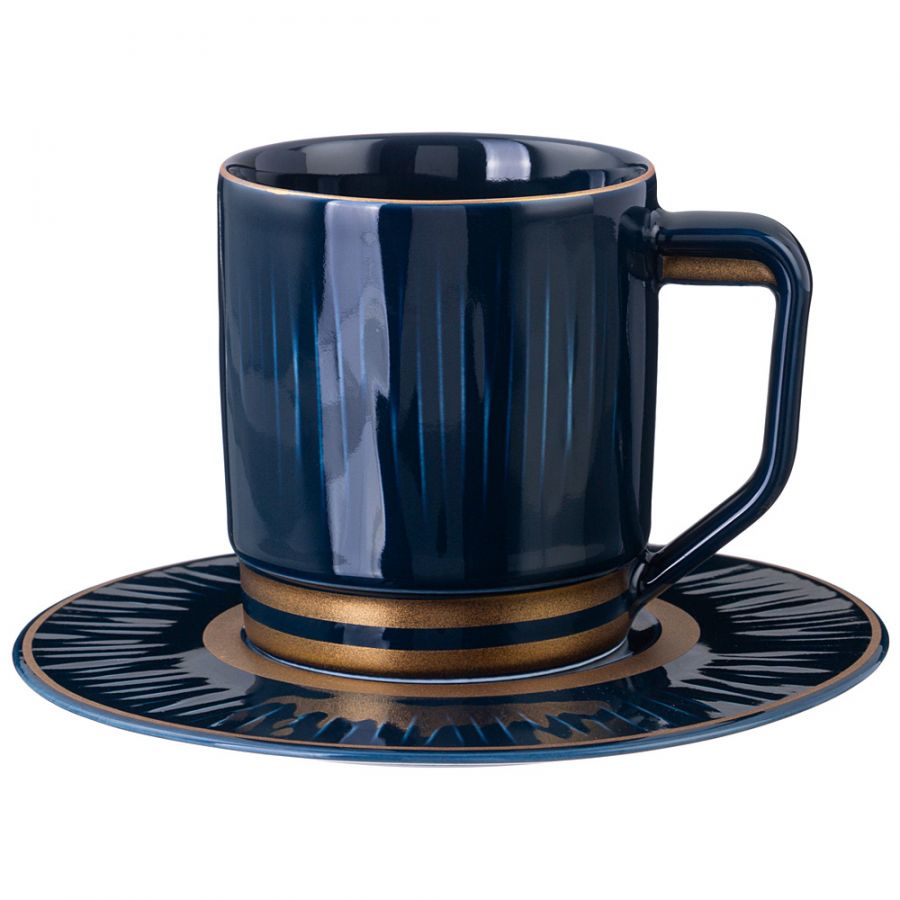 Чайный набор на 1 персону "Herbal" 250 мл синяя