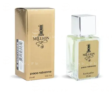 Мини-тестер Paco Rabanne 1 Million, Edp, 25 ml