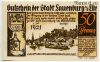 Германия. Нотгельд г. Лауэнбург 50 пфеннигов 1921
