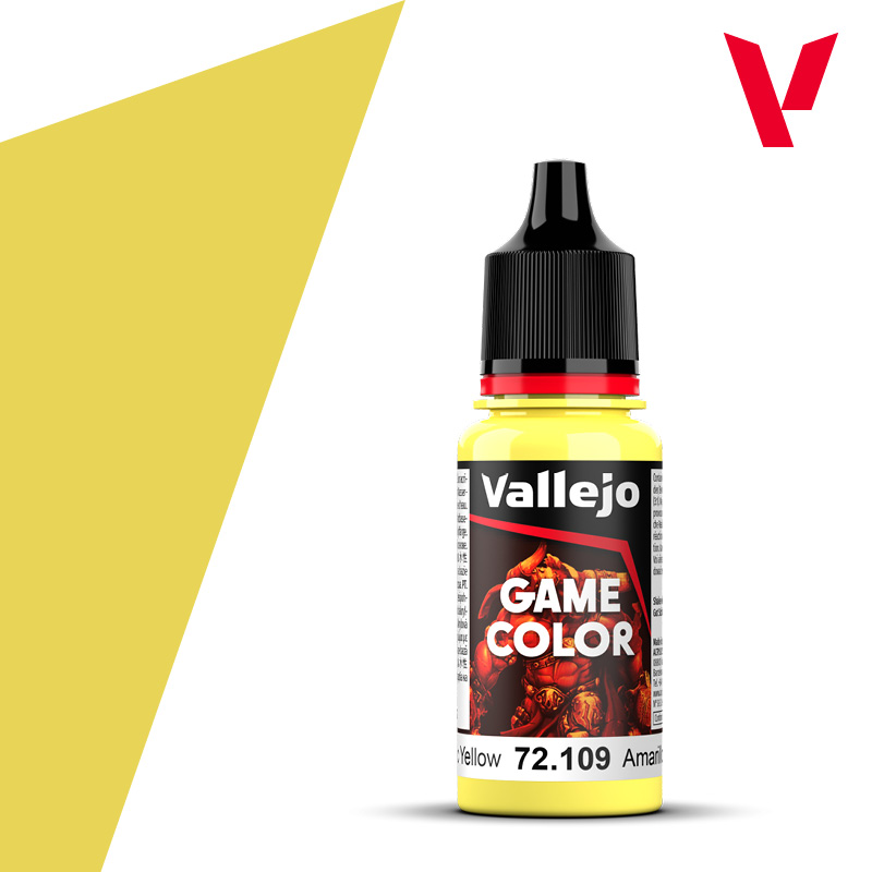 Краска Vallejo Game Color - Toxic Yellow (72.109)