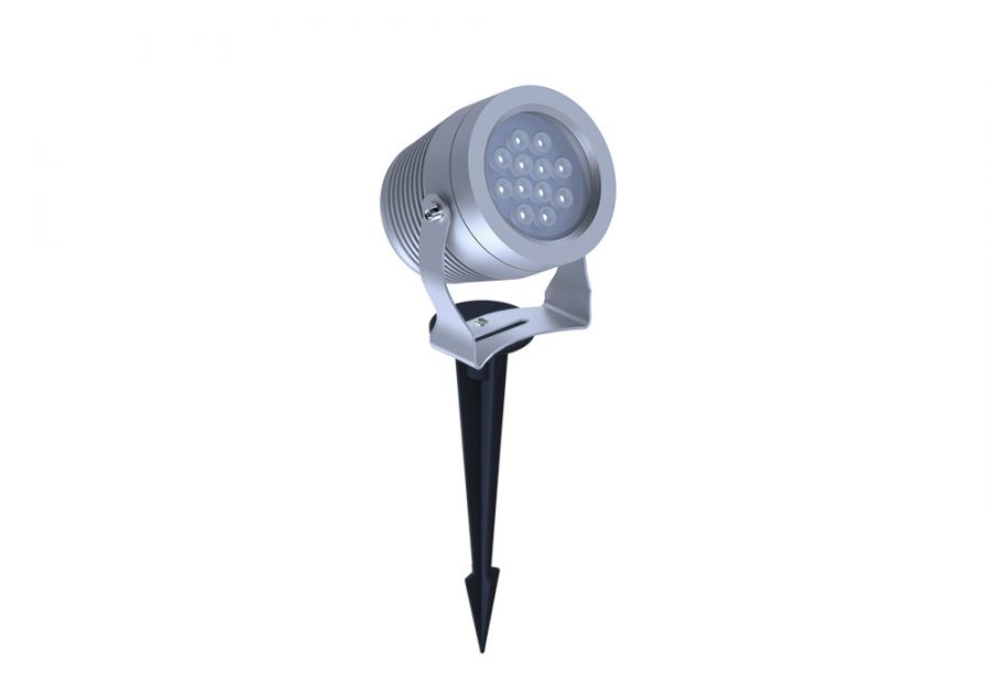 Ландшафтный светильник лучевой D100 12W 12-24V IP65 10,25,45,60° на светодиодах CREE
