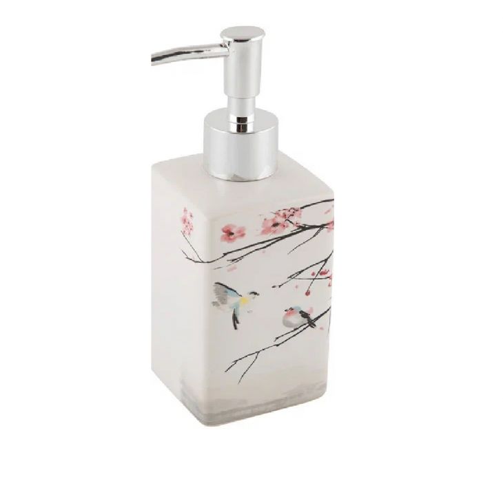 Дозатор для жидкого мыла сакура DIS-S, керамика