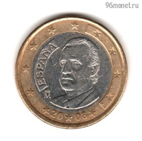 Испания 1 евро 2008