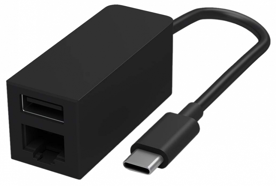 Адаптер Microsoft Surface USB-C to Ethernet and USB 3.0 Adapter