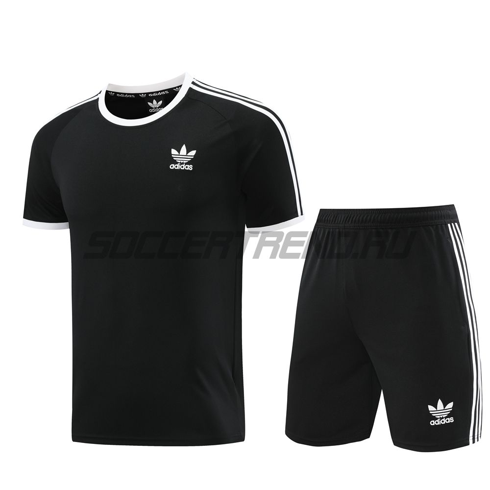 Тренировочный комплект Adidas(чёрный) 24/25