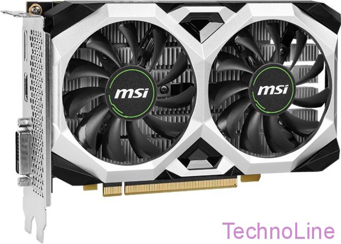 Видеокарта GeForce GTX 1650 4Gb MSI GTX 1650 D6 Ventus XS OCV3