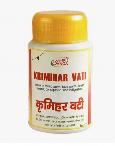 Кримихар Вати Шри Ганга "Krimihar vati Shri Ganga" 50 гр - от паразитов, глистов
